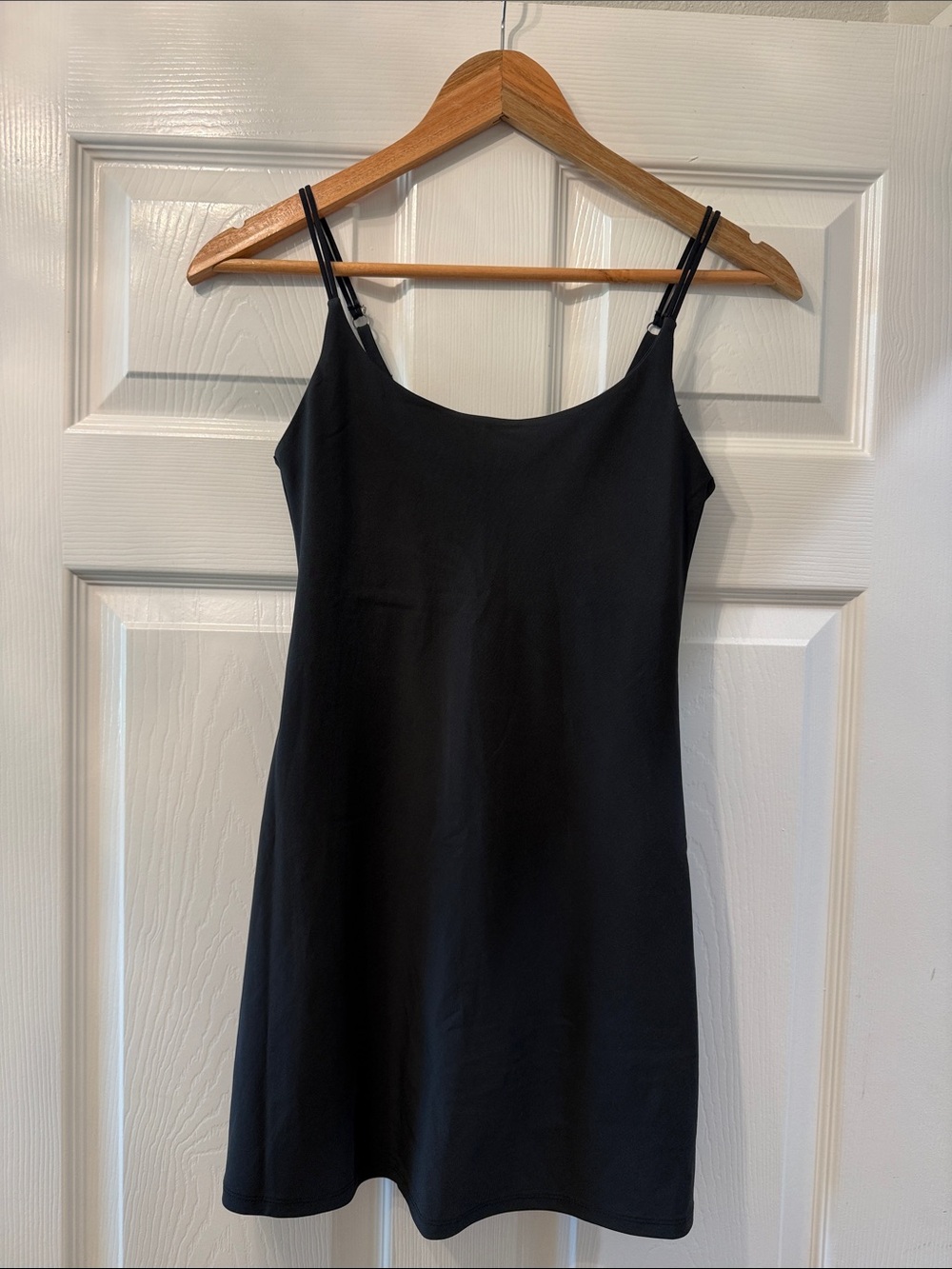 Abercrombie & Fitch Black Slip Mini Dress